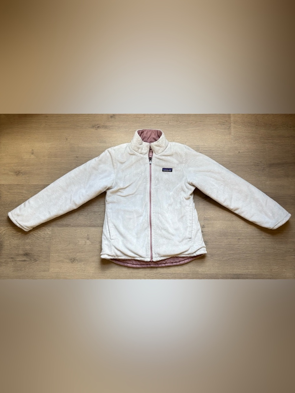 Girls Reversible Patagonia Jacket - Picture 9 of 14